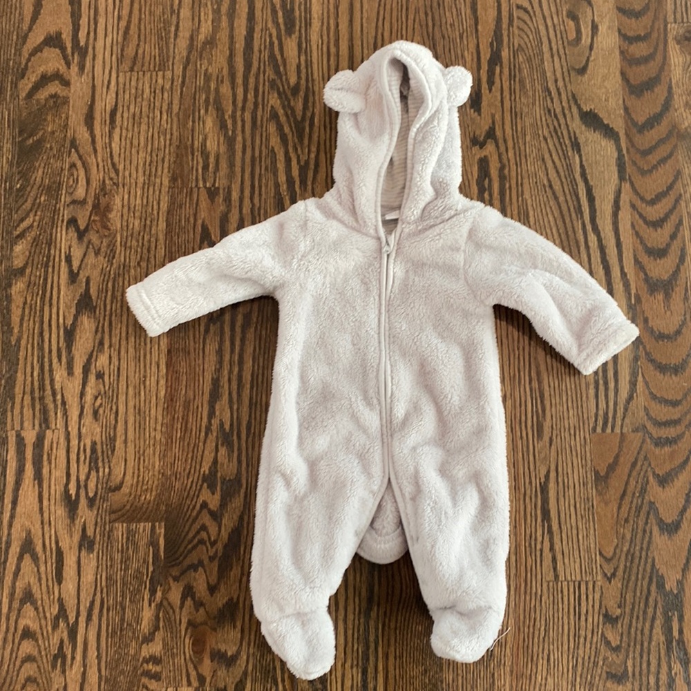 Fleece onesie